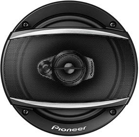 img 3 attached to 🔊 Pioneer TS-A1670F 6.5" 320 Watts Max 3-Way Car Speakers Pair with Carbon and Mica Reinforced Injection Molded Polypropylene, Bundled with Alphasonik Earbuds - Black