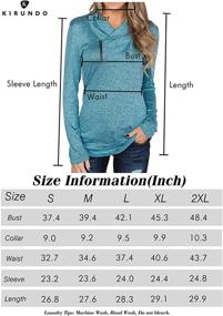 img 2 attached to KIRUNDO Womens Sweatshirts Pullover Sweatshirt Outdoor Recreation and Climbing