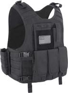 🎯 snacam tactical vest: top-notch airsoft painball gear for men logo