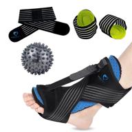 🦶 2022 night splint for plantar fasciitis - effective plantar fasciitis relief with adjustable plantar fasciitis brace for men or women's foot care логотип