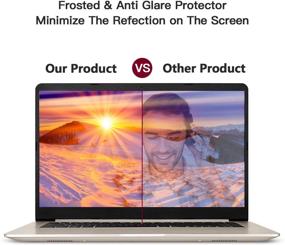 img 3 attached to Anti-Glare/Anti-Scratch Matte Laptop Screen Protector – 15.6-inch (2PC) 💻 | 16:9 Display | Notebook Film for 15 inch Laptops