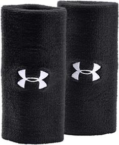 img 1 attached to 🏋️ Enhance Your Performance with Under Armour Adult 6-inch Performance Wristbands - 2 Pack