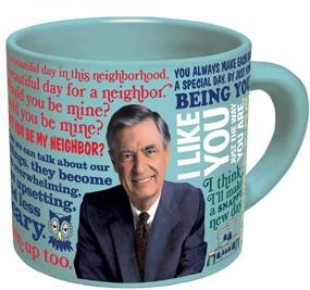 img 3 attached to 👕 Mister Rogers Heat Sensitive Mug - Transform Mr. Rogers' Jacket into his Iconic Sweater by Adding Coffee or Tea - Encased in an Entertaining Packaging