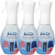 👚 pack of 3 febreze clothing odor eliminator with downy april fresh scent - 15 ounce logo