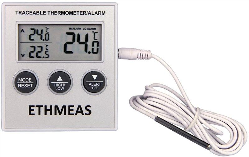 ETHMEAS Refrigerator Thermometer Temperature Function logo