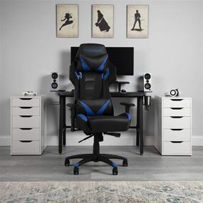 img 3 attached to 🎮 RESPAWN 205 Racing Style Gaming Chair in Blue: Enhance Your Gaming Experience with RSP-205-BLU