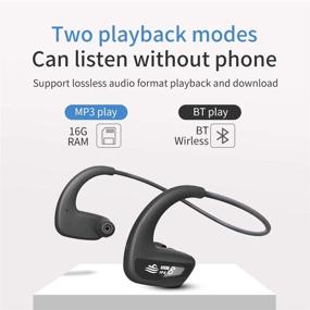 img 1 attached to Акваланг Bluetooth наушники водонепроницаемые наушники