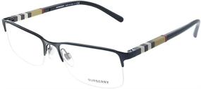 img 3 attached to Burberry Mens BE1282 Eyeglasses Black