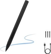 🖊️ ketaky stylus pen for microsoft surface - palm rejection, 4096 pressure sensitivity, eraser, right click button - surface pro x/7/6/5/4, surface go/laptop/studio/book - rechargeable logo