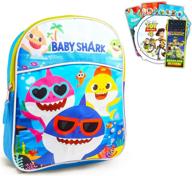 наклейки на рюкзак baby shark supplies логотип