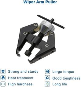 img 3 attached to 🔧 Heavy-Duty Battery Terminal and Wiper Arm Puller Tool Kit 6-28 mm - ABBY Arm Bearing Remover Puller for Efficient Repairs