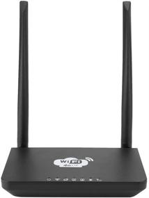 img 4 attached to 📶 WiFi Wireless Router, 4G LTE CPE Pluggable Card Router with SIM Card Slot, Unlocked Version - 150Mbps WiFi Hotspot, T-Mobile At&T Support [CP7 America Version] (Black)