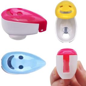 img 2 attached to SYNCHAIN Toothbrush Holder Cover: 6pcs Portable Toothbrush Protector in 6 Colors - Ideal for Family, Kids, and Travel!