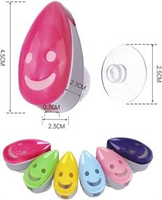 img 1 attached to SYNCHAIN Toothbrush Holder Cover: 6pcs Portable Toothbrush Protector in 6 Colors - Ideal for Family, Kids, and Travel!