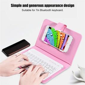 img 2 attached to Pomya Keyboard Bluetooth Protective Function Tablet Accessories