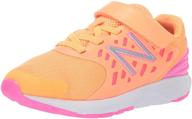 👟 high-performance fuelcore running shoes for little girls by new balance logo