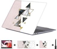 alalal case compatible with macbook air 13 inch case older version 2010-2017 release a1369/a1466 logo