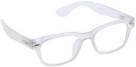 🌈 peepers by peeperspecs rainbow bright soft square reading glasses, frosted, 45 + 1.25 logo