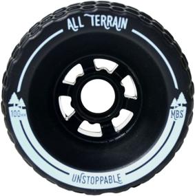 img 3 attached to 🔥 MBS Longboard Wheels - The Ultimate All-Terrain Performance Solution