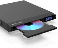 delleson av connection dvd player: compact dvd player for tv with all region dvd compatibility, usb input, pal/ntsc auto-switch, karaoke jack, enhanced color via av connect. package includes av cable & remote. logo