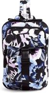 🌿 eco-friendly utility backpack crafted by vera bradley: environmentally conscious and recycled logo