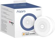 🏠 aqara m1s smart hub: wireless smart home bridge for alarm system, home automation, remote monitoring, control. siri, alexa, google assistant, homekit, ifttt support logo