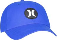 hurley kids classic baseball hat 🧢 - midnight blue, boys' caps and accessories logo