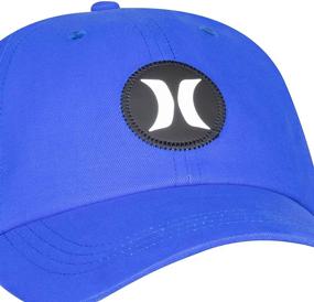 img 1 attached to Hurley Kids Classic Baseball Hat 🧢 - Midnight Blue, Boys' Caps and Accessories