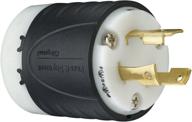 🔌 legrand l630pccv3 industrial-strength nema l6-30p locking plug – high amp, ip20, 3-wire, black логотип