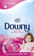 🌸 downy april fresh dryer sheets - 240 count, enhanced fabric softener for optimal performance logo