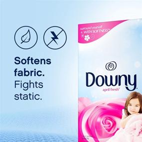 img 3 attached to 🌸 Downy April Fresh Dryer Sheets - 240 Count, Enhanced Fabric Softener for Optimal Performance