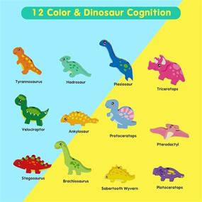 img 2 attached to 🦖 Colorful Dinosaur Stackers: Enhancing Montessori Learning Through Stringing Activities