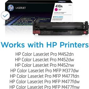 img 3 attached to 🖨️ Картридж для цветного лазерного принтера HP 410A CF413A малиновый для HP Color LaserJet Pro M452, M377dw, MFP 477 серии.