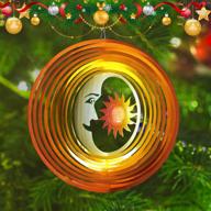 🌈 fonmy hanging decorations with stainless steel spinner logo