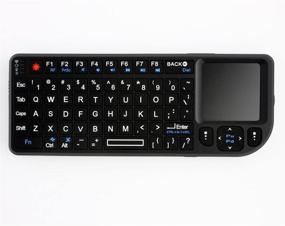 img 4 attached to 🖥️ Miritz 2.4G Wireless Mini Keyboard and Mouse Touchpad Remote Control for Windows, Android, Google, Smart TV, HTPC, IPTV, Mac OS, Linux - Black