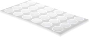 img 2 attached to 💍 White Jeweler’s Tray with 24 Clear Round Containers - SE 1 with Snap-On Lids for Improved Organization - CGTW911845