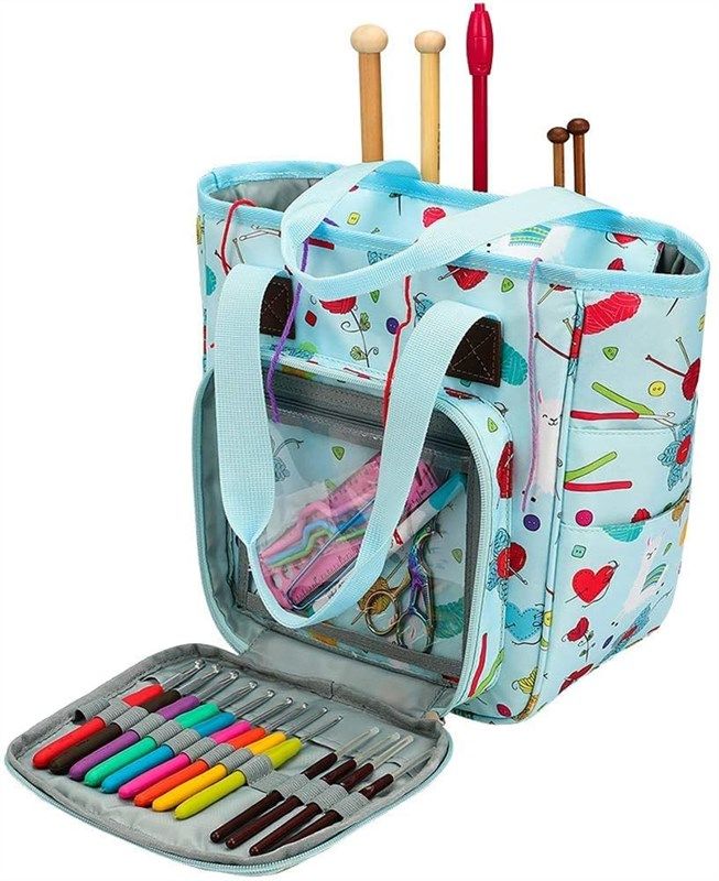 coopay knitting organizer portable crocheting 로고