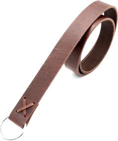 img 1 attached to Versatile Leather Viking Renaissance Accessories for Women's Belts by Mythrojan