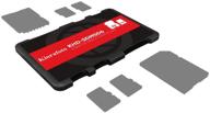 📷 kiorafoto khd-sdmsd6: easy carry slim credit card size sd memory card case with 4+2 slots логотип