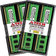 💾 оперативная память a-tech 32 гб (4x8 гб) ddr3 / ddr3l 1600 мгц dimm pc3l-12800 / pc3-12800 (pc3l-12800u) cl11 2rx8 1.35v non-ecc udimm 240 pin upgrade kit логотип