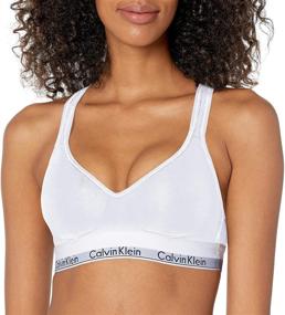 img 2 attached to Calvin Klein Womens Lightly Bralette Women's Clothing and Lingerie, Sleep & Lounge