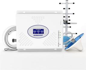 img 4 attached to Goboost Tri Band Cell Phone Signal Booster, High Gain 70dB GSM 3G 4G LTE 📶 Verizon AT&T Signal Amplifier Repeater for Home and Office Up to 3,500 sq ft, FCC Approved