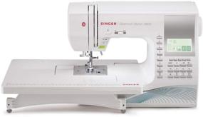 img 4 attached to 🧵 SINGER Quantum Stylist 9960: Computerized Portable Sewing Machine with 600-Stitches, Auto Pilot Mode, Extension Table & Bonus Accessories – Ideal for Customizing Projects