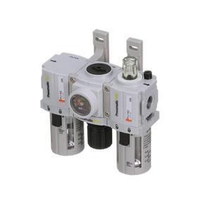 img 1 attached to 🔧 PneumaticPlus PPC2 N02G Compressed Regulator Lubricator: Streamlined Efficiency for Optimal Air Compression