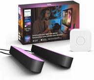 💡 philips hue play starter kit in sleek black - optimize your lighting experience logo