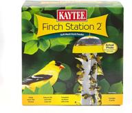 🐦 yellow kaytee finch feeder with 4 socks - enhancing seo logo