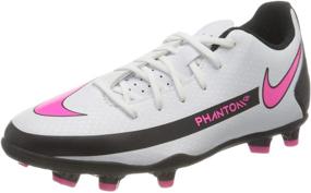 img 4 attached to Nike Phantom Academy Soccer Little Girls' Shoes