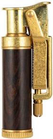 img 4 attached to 🔥 YUSUD Vintage Trench Lighter: Antique Flint Lighter Fluid Refillable, Windproof Pipe Lighters for Men - Unique Gold Birthday Gift