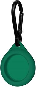 img 4 attached to 🔒 Hoerrye AirTag Case 2021 – Silicone Cover for Apple AirTag with Key Chain, Green – Safety, Anti-Scratch, Easy to Carry & Clean, Durable