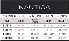 img 1 attached to 👕 Nautica Uniform Sleeve Stretch X Large: Perfectly Fitted Apparel for a Stylish Look